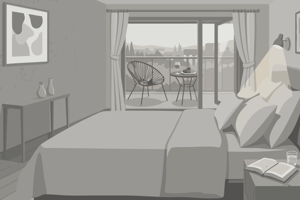 Suite mit Meerblick
